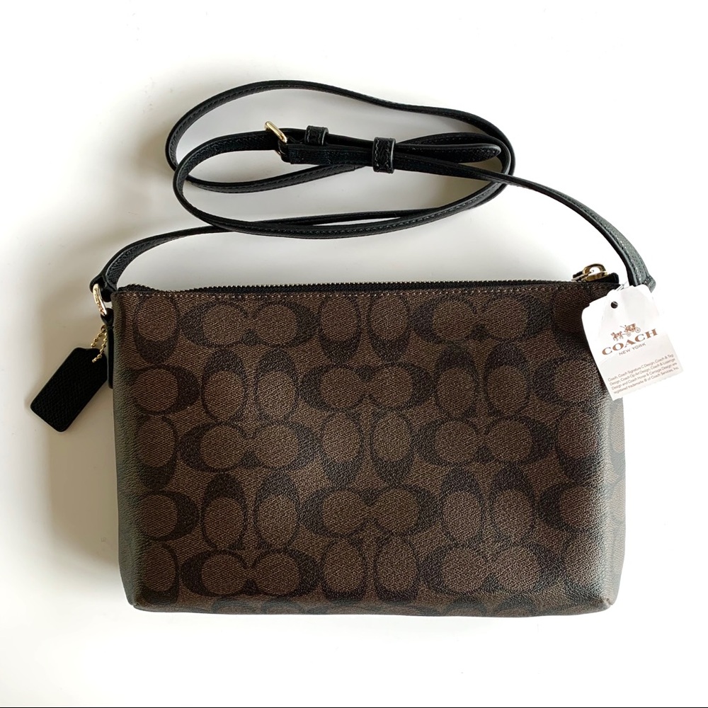 🚫SOLD🚫 NWT Coach F52657 East West Crossbody Bag - Picture 3 of 7